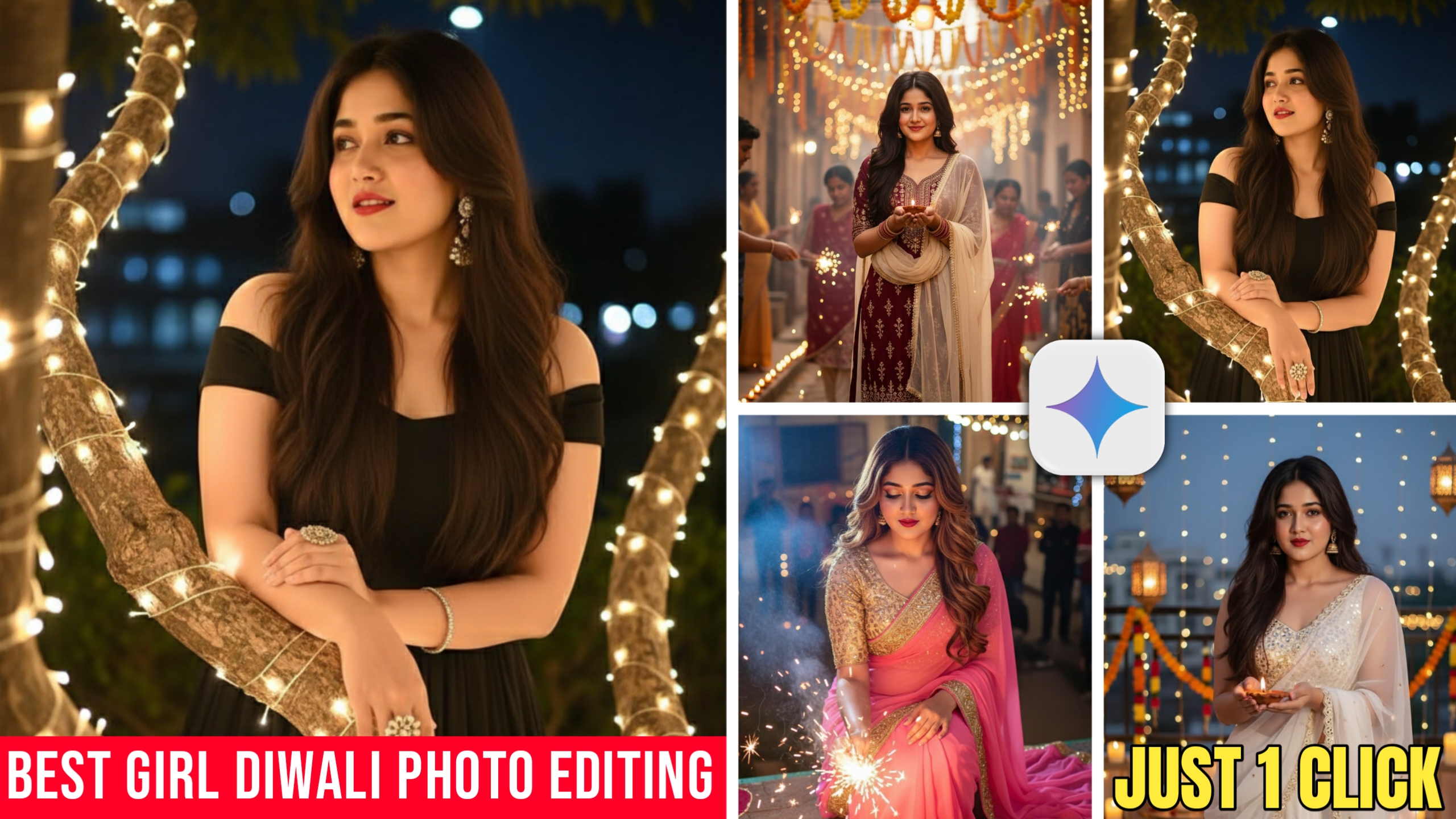 Viral Girls Diwali AI Editing Prompts