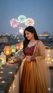 Diwali AI photo editing prompts