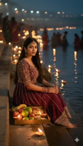 chhath puja prompt gemini for girl