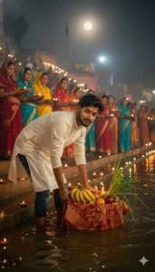 chhath puja ai prompt boy