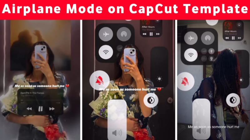 Airplane Mode Capcut Template Link