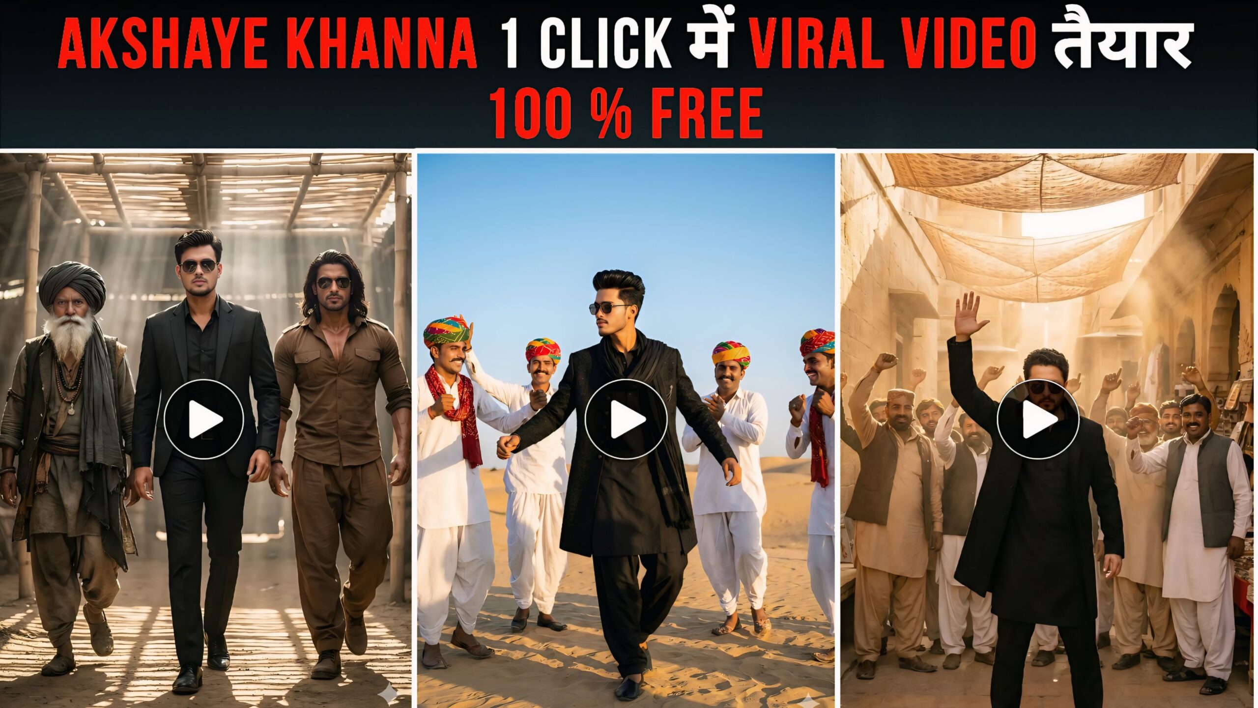 Akshaye Khanna Dhurandhar Video Prompt