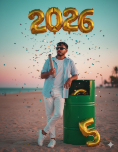 Google Gemini Happy New Year 2026 Ai Photo Editing Prompt