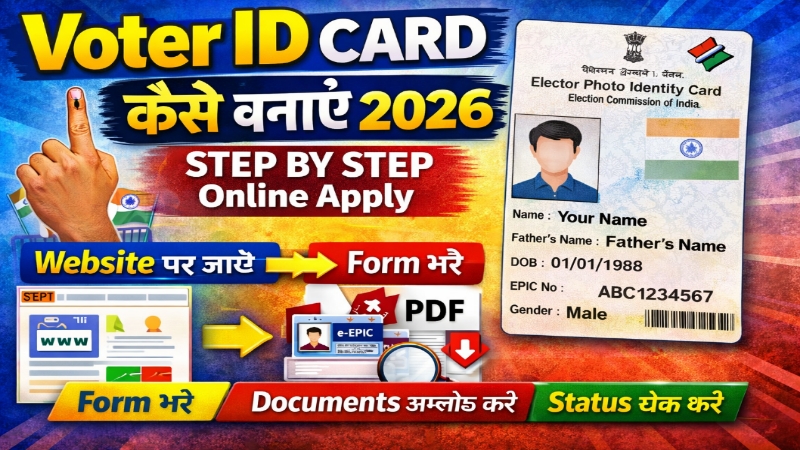 how to make voter id card online