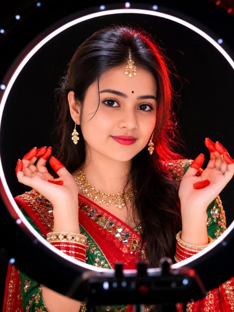 Ring Light Photo AI Prompt
