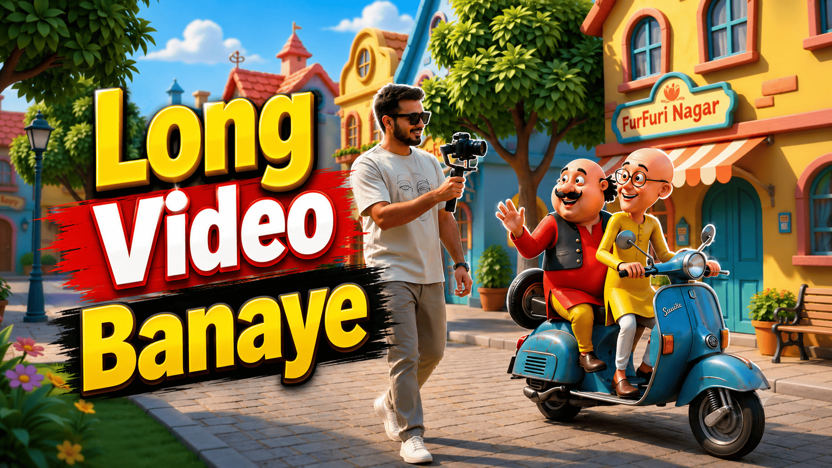 The Secret AI Prompts for Motu Patlu 3D Vlogs